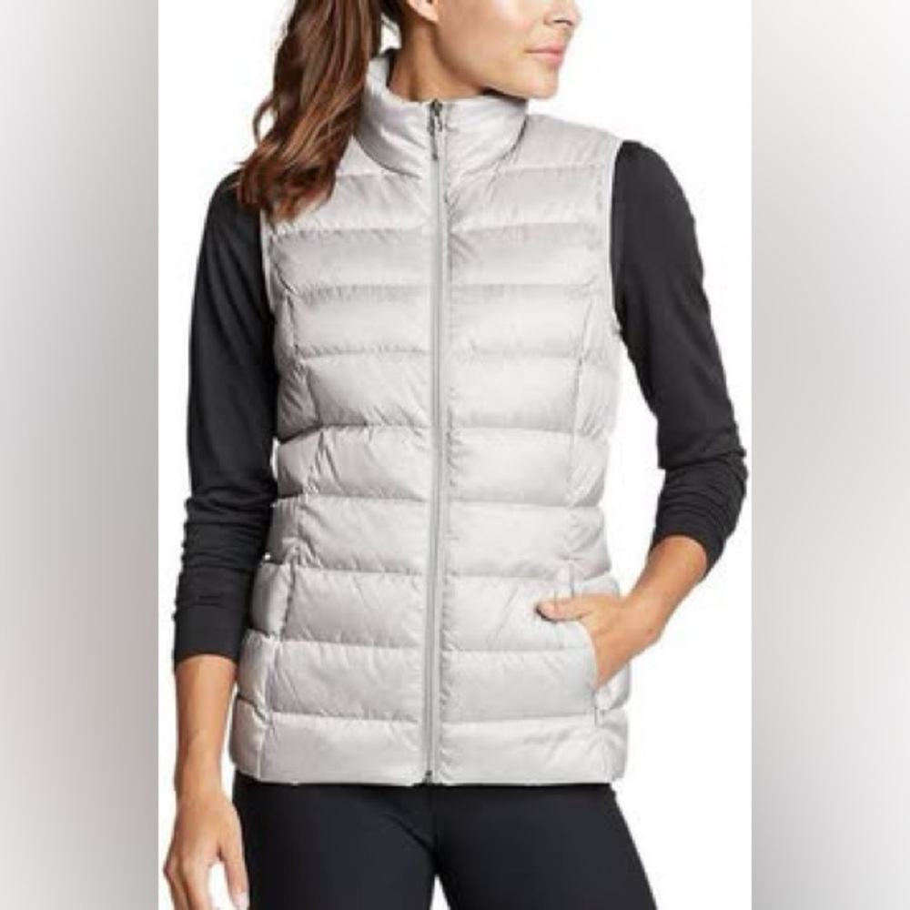 Like New Current Season Eddie Bauer CirrusLite Down Vest Womens Size Medium